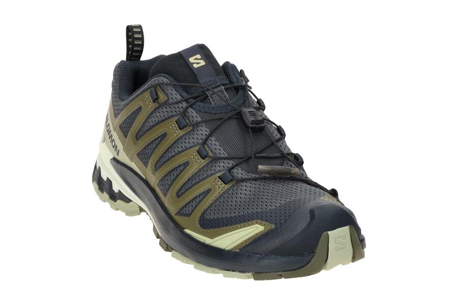 Кроссовки Salomon XA Pro 3D V9, цвет: синий, зеленый, 474675 — фото 3