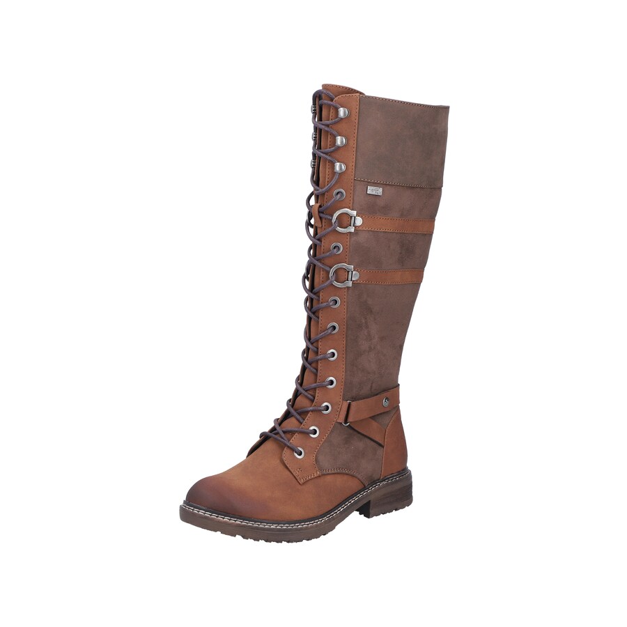 Классические ботинки Rieker, Brown/mottled brown