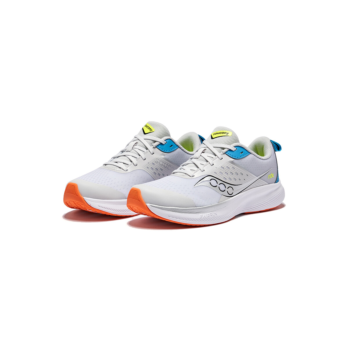 Детские кеды Kids Low-top Белый/Серебристый Saucony, белый/серебряный — фото 4