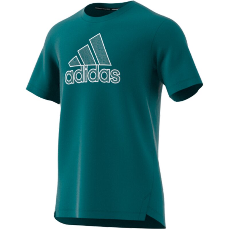

Shirt m bos pb tee Adidas, цвет legtea