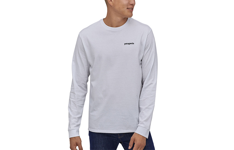 Футболка Patagonia Responsibili Tee мужская, белая — фото 2
