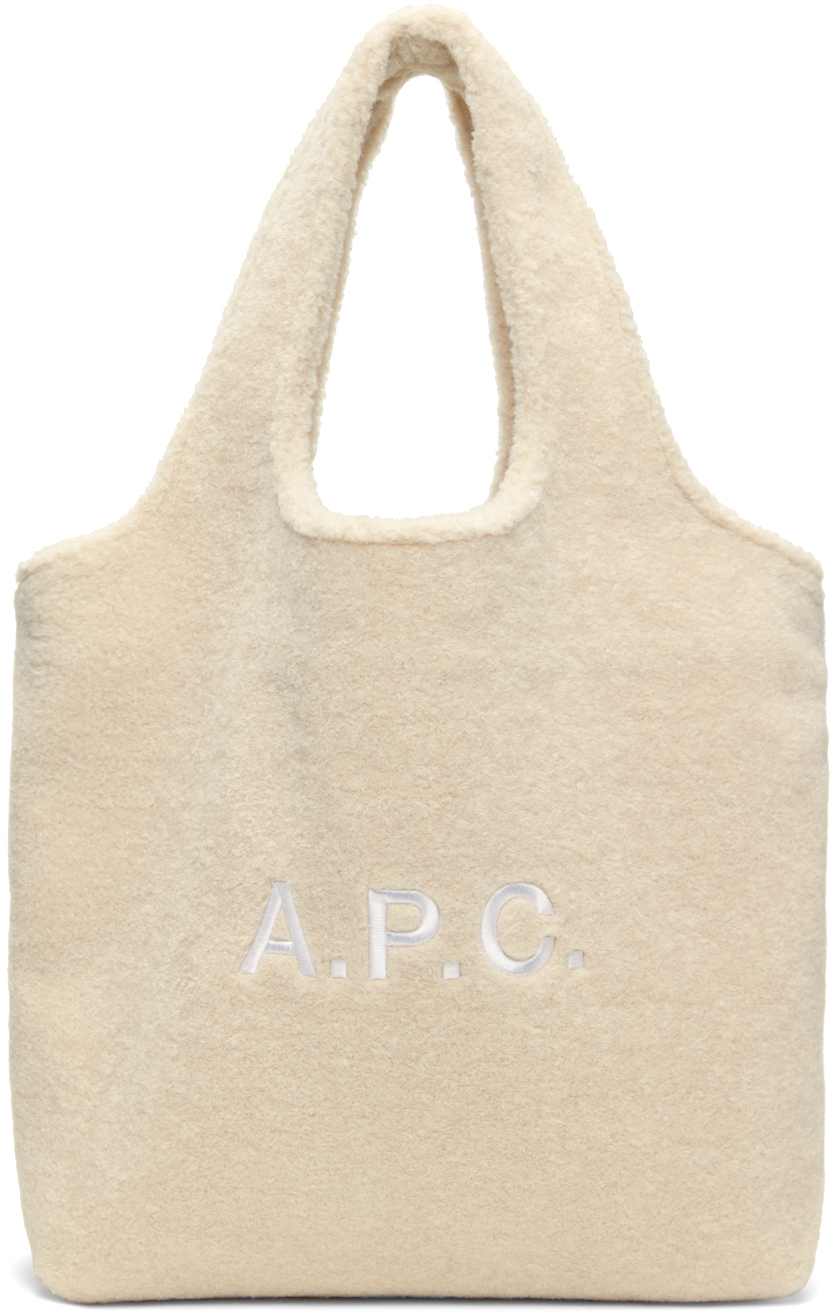 

Сумка-тоут Нинон A.P.C., бежевый