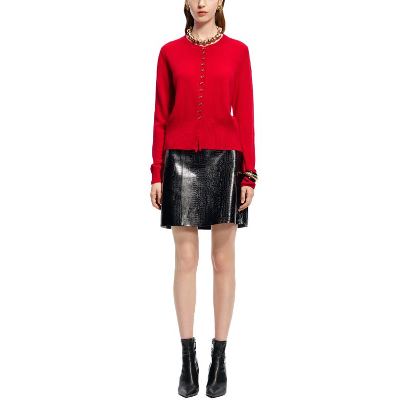 

KARL LAGERFELD / Karl Lagerfeld Jeans KARL LAGERFELD FW24 Женский свитер Красный