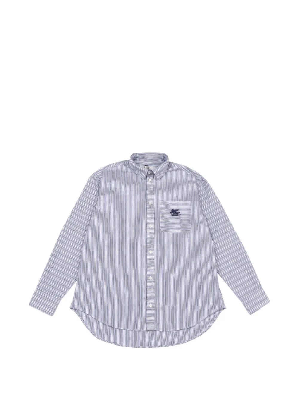 Рубашка в полоску Etro Kids, белый