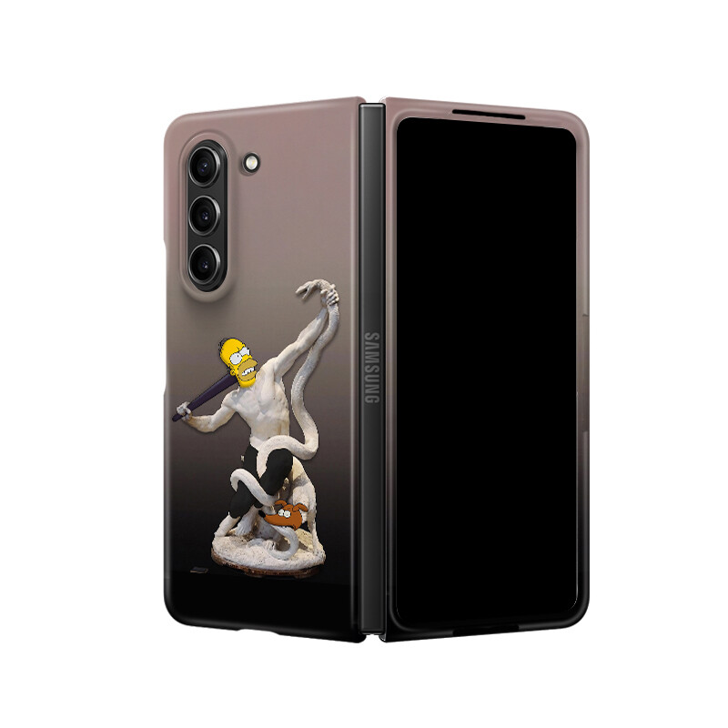 

Чехол для телефона Kokoparty, Glossy - The Simpsons and the Snake