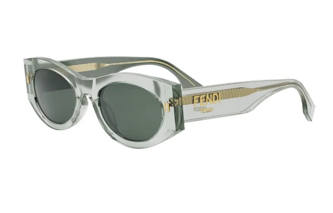 

FENDI Солнцезащитные очки овальной формы Eyewear Oval Frame, Transparent