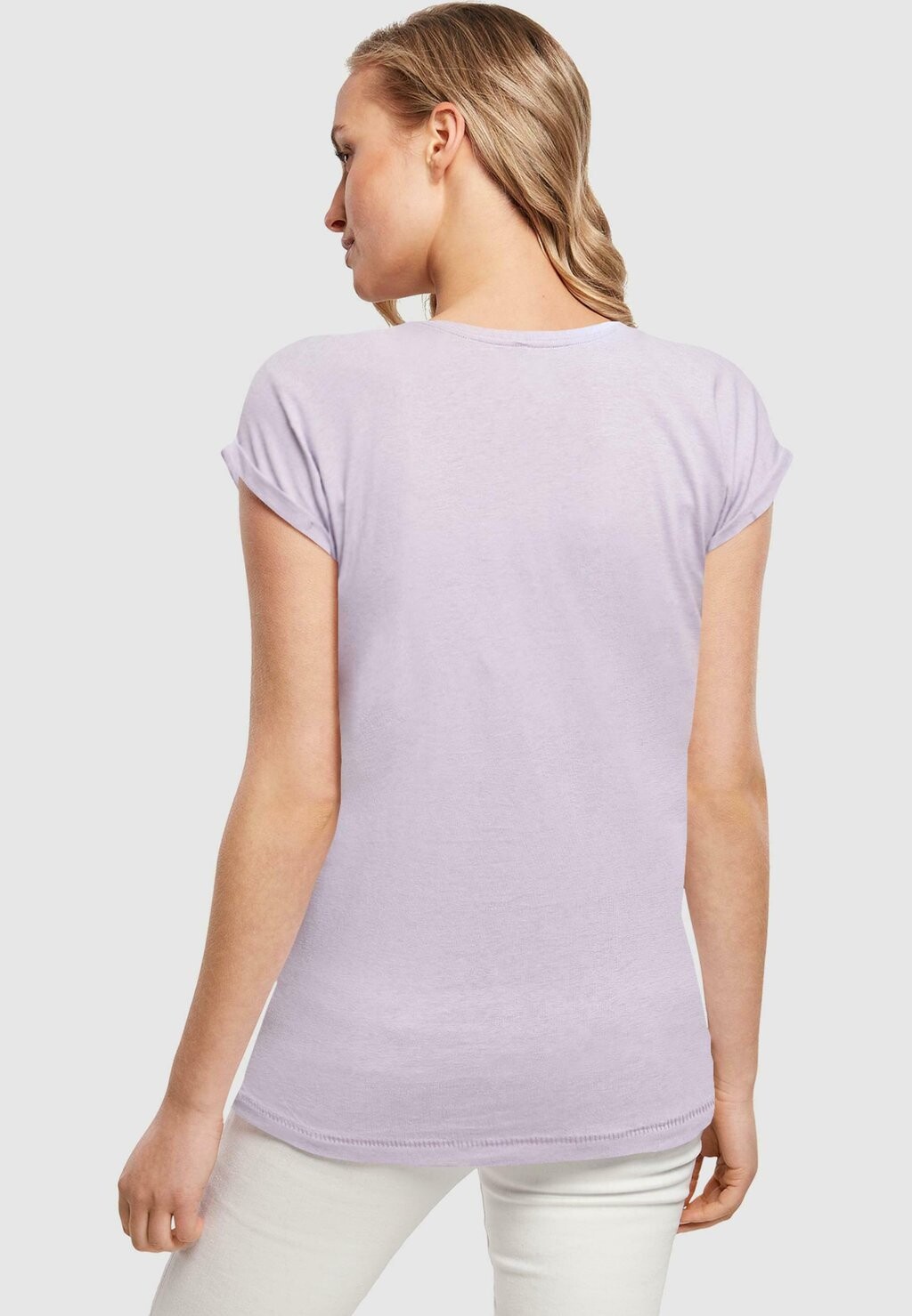 

Футболка с принтом FAITH EXTENDED SHOULDER TEE Merchcode, фиолетовый