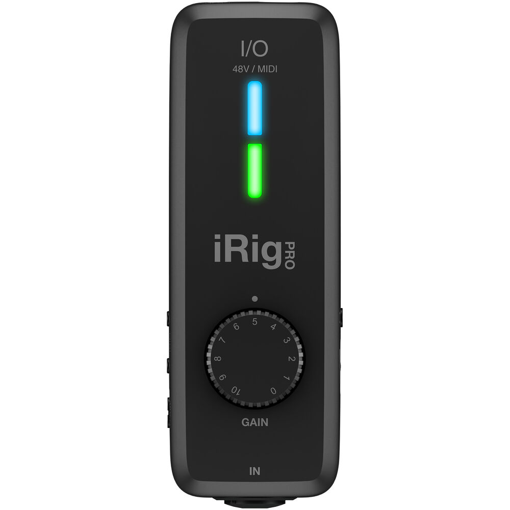 

IK Multimedia iRig Pro I/O Audio and MIDI IP-IRIG-PROIO-IN