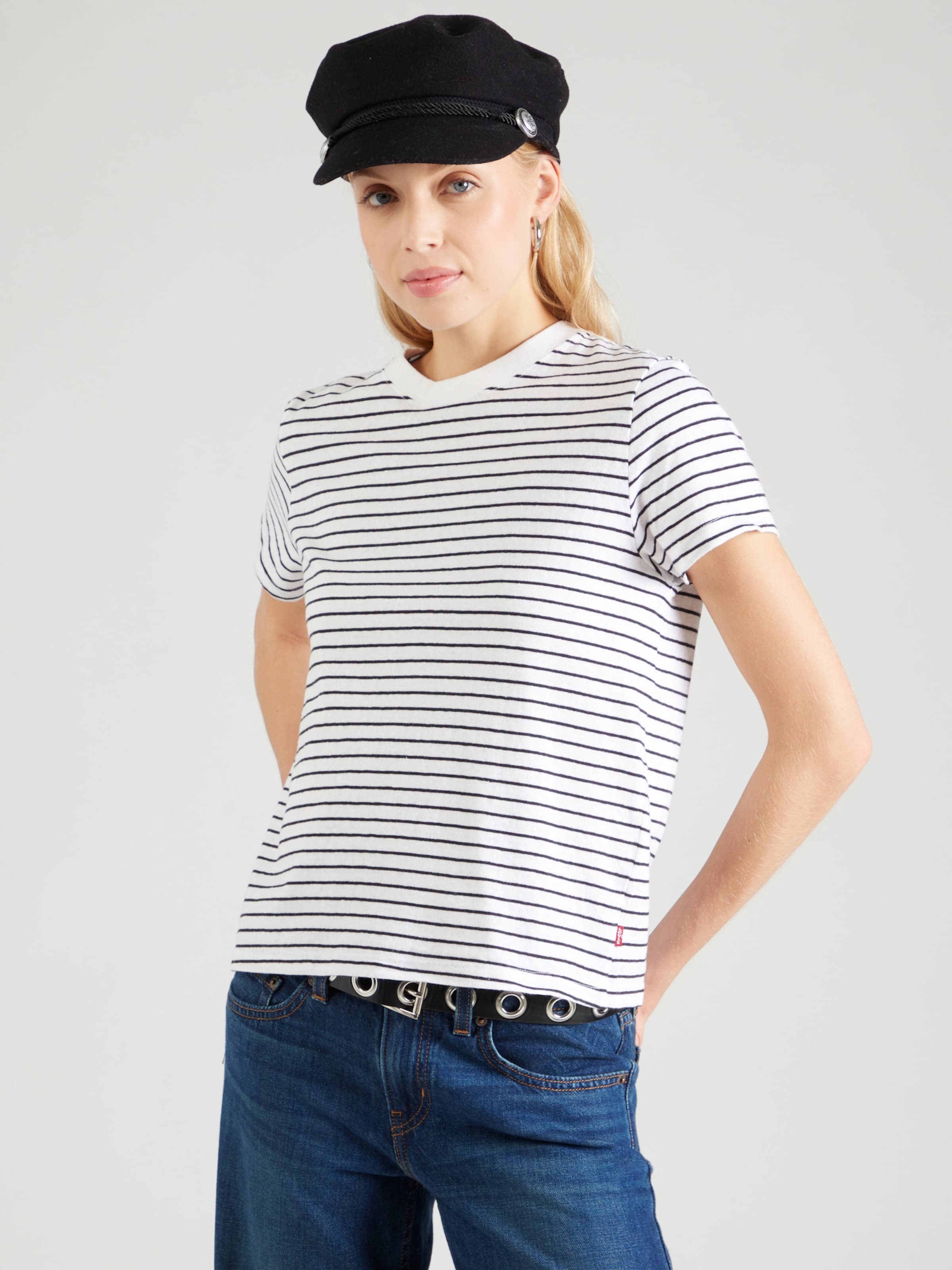 LEVI'S  Футболка 'Favorite Slub Tee' в белом цвете — фото 3