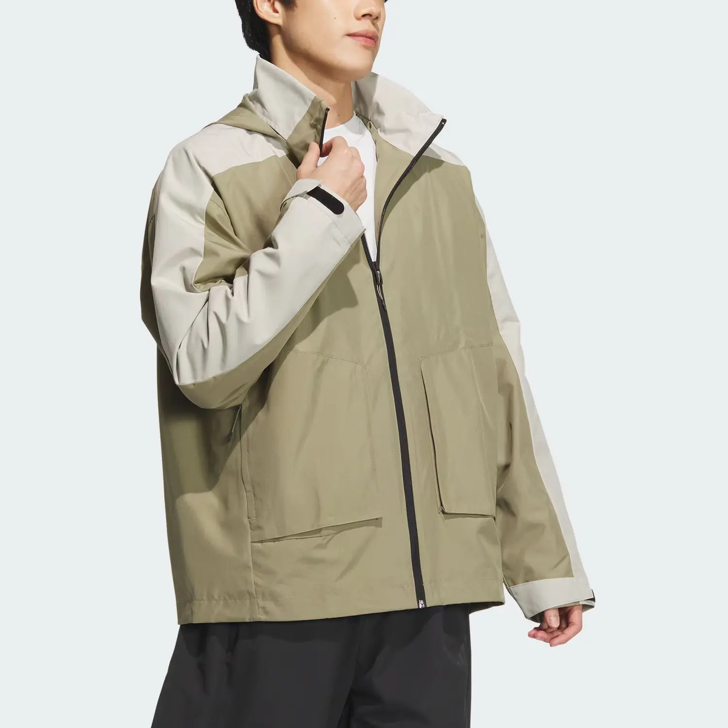 FW24 M TRAN JKT 1 Куртка Мужская Зеленая Adidas — фото 3