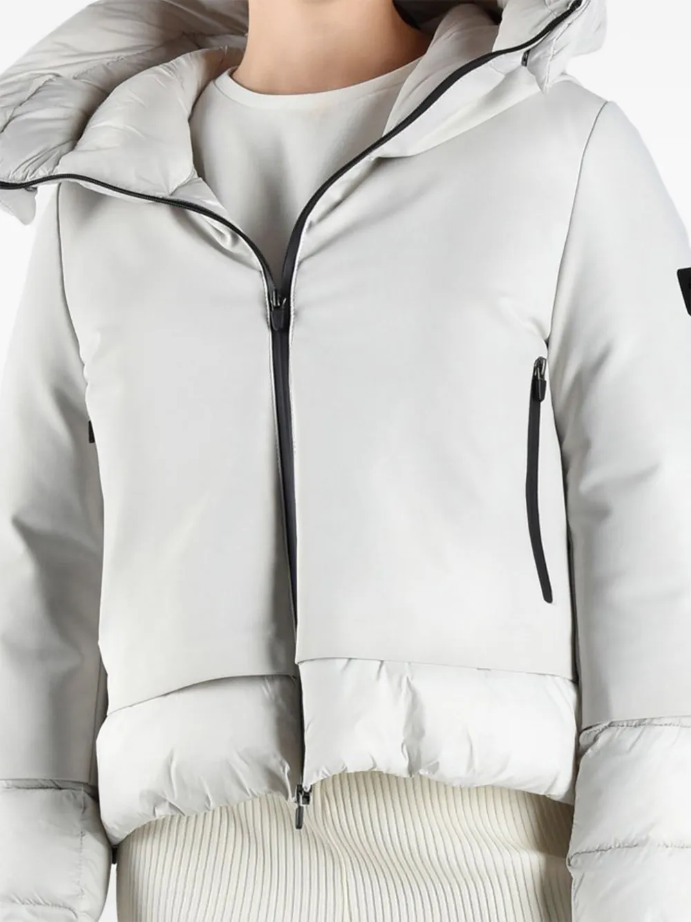 

Пуховик с капюшоном Canadian, серый