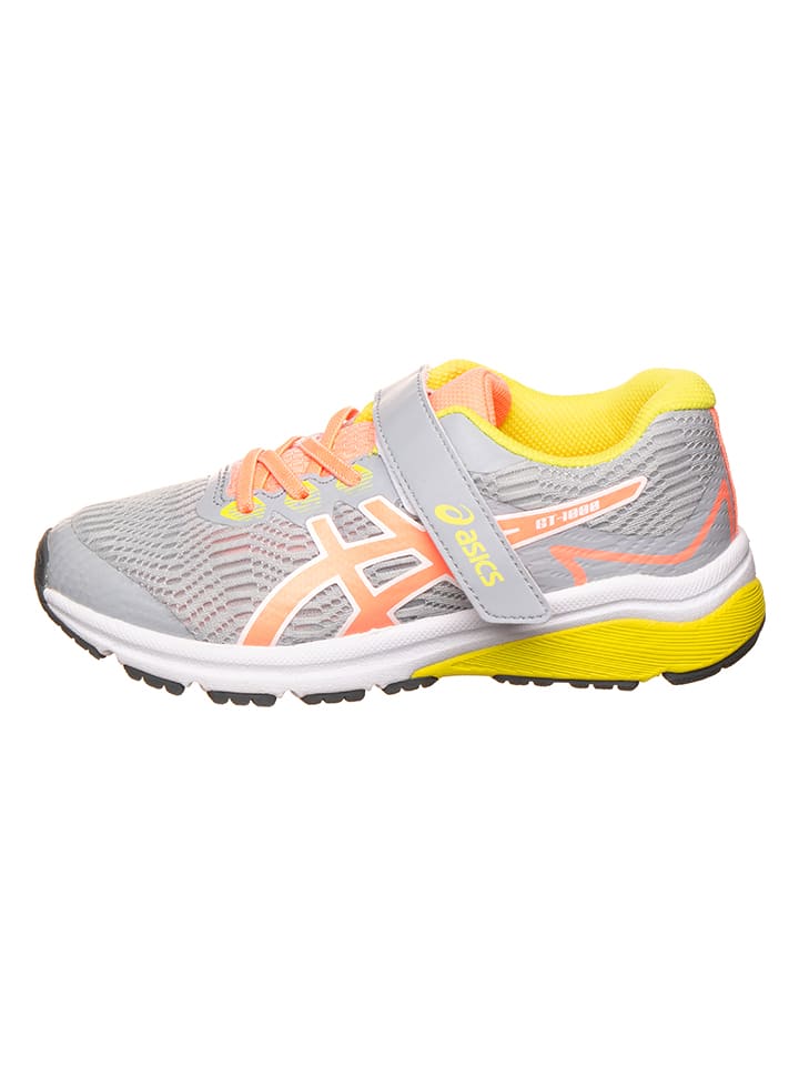 

Asics Беговые кроссовки "GT-1000 8 PS" серо-оранжево-желтого цвета