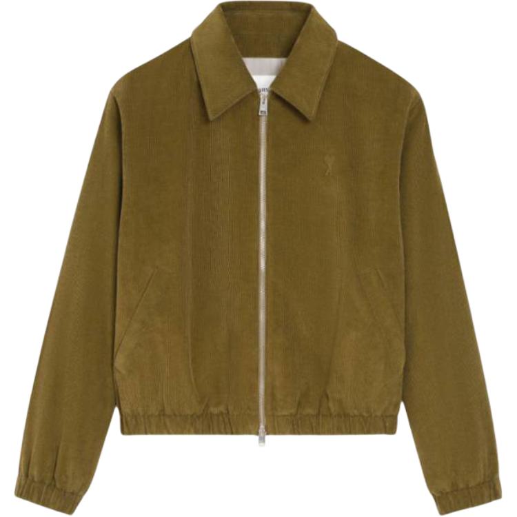 

Ami Paris Ami De Coeur утепленная куртка из хлопка AMIPARIS, бронзовый