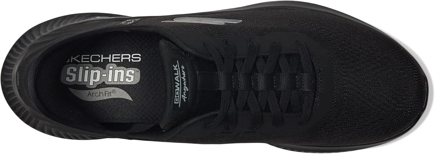 Мужские кроссовки Skechers Go Walk Anywhere, черный — фото 3