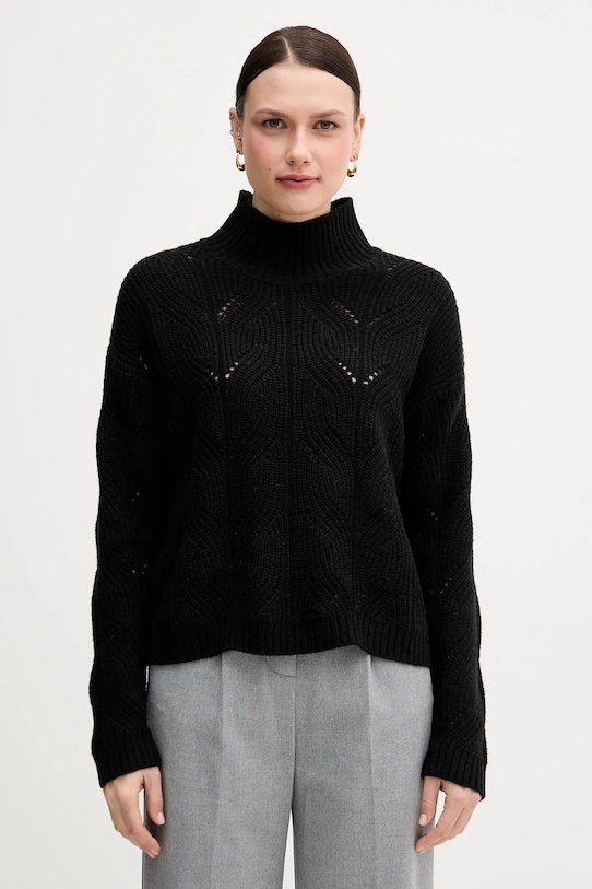 

Свитер из смесовой шерсти United Colors Of Benetton, черный