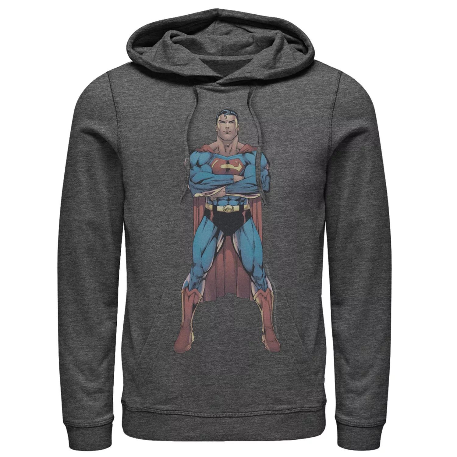 

Мужская толстовка с плакатом в виде комиксов Superman Power Stance DC Comics