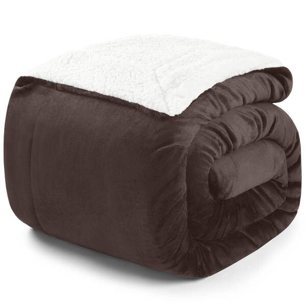 

Одеяло Blumtal Sherpa, 270x1x230 см, темно-коричневый