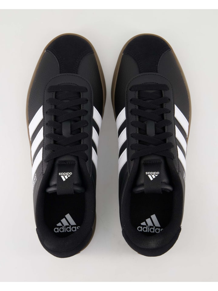 Кроссовки на шнуровке adidas, черный — фото 4