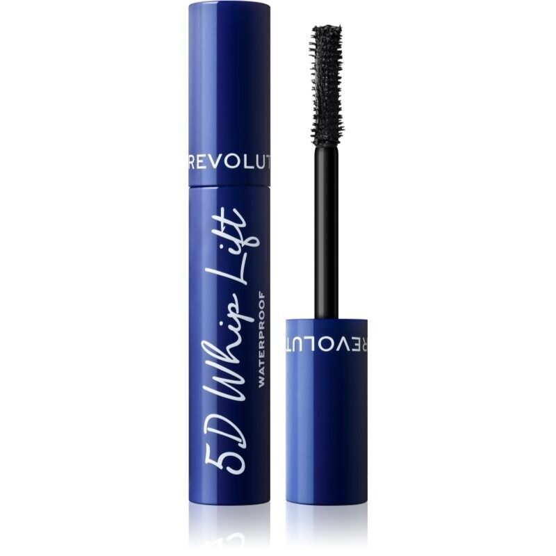 

Makeup Revolution, 5D Lash Whip Lift водостойкая тушь, удлиняющая и увеличивающая объем Черный оттенок 12 мл