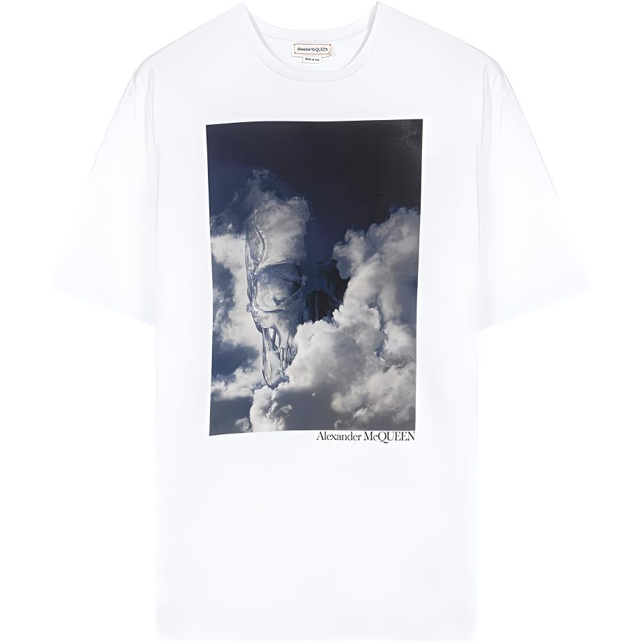 

Alexander McQueen Футболка женская белая, Белый, Alexander McQueen Футболка женская белая
