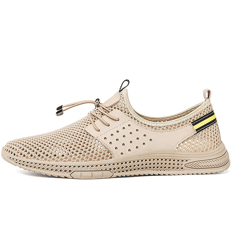 

BOLE Мужские низкие кеды бежевые, цвет Beige