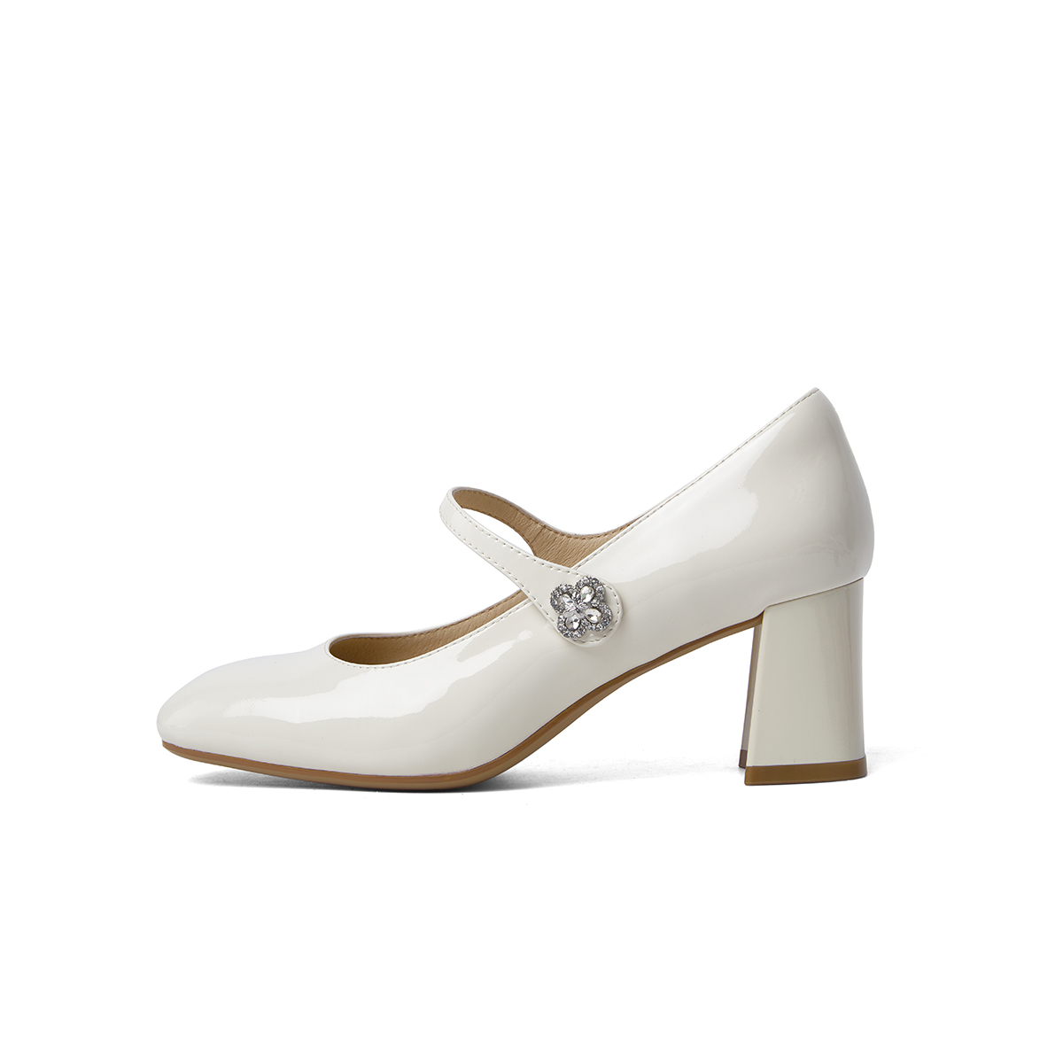 

PT'SON Мэри Джейн туфли женские 6 см рубин, цвет Gemstone Red