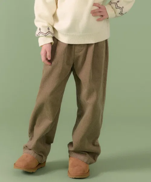Детские вельветовые брюки MUSINSA STANDARD KIDS