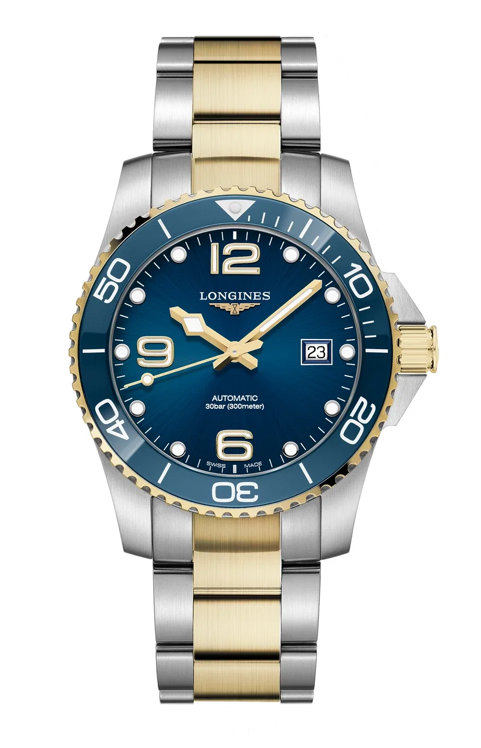 HYDROКОНКВЕСТ - L3.781.3.96.7 LONGINES, черный