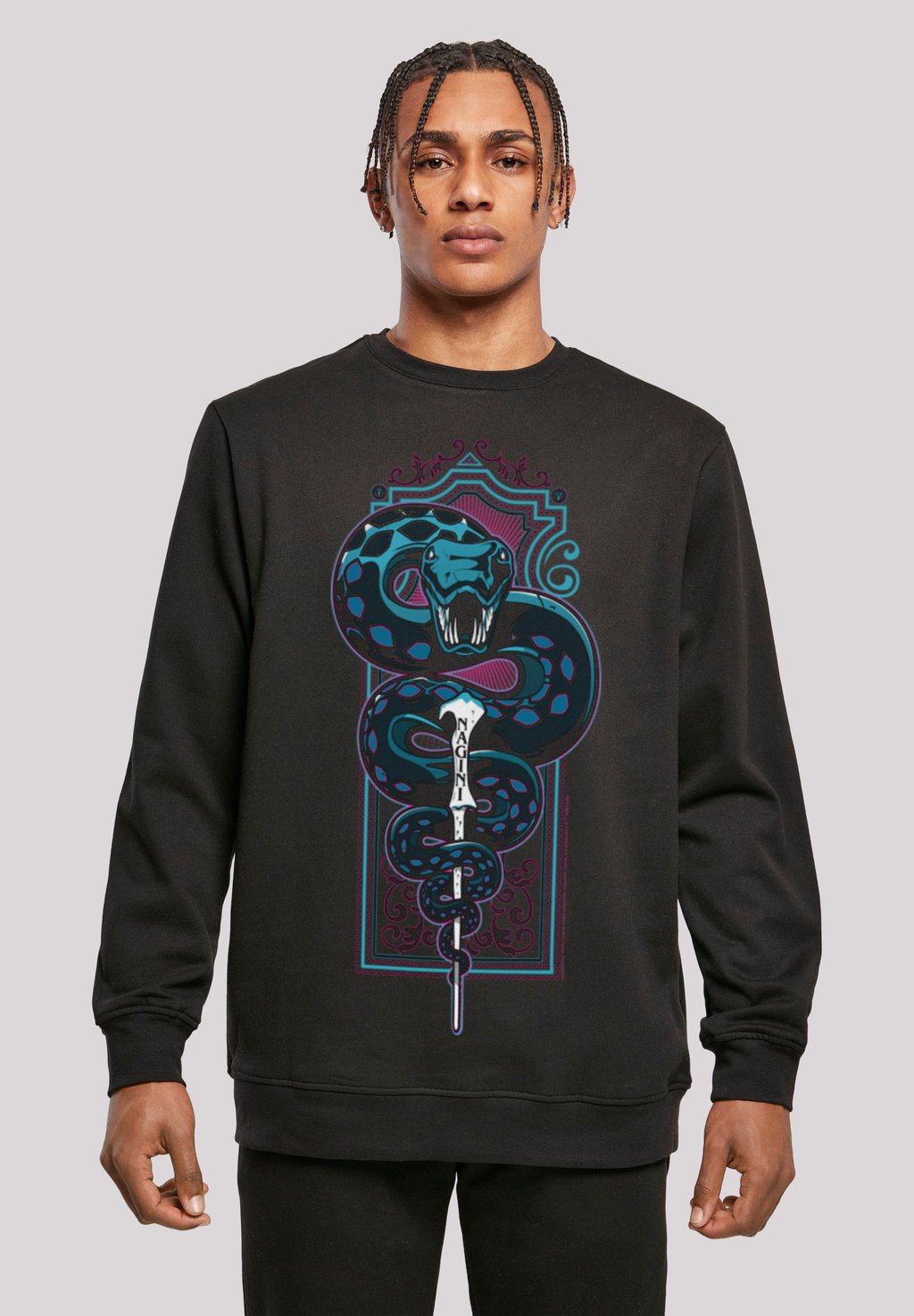 

Толстовка HARRY POTTER NEON NAGINI F4NT4STIC, черный