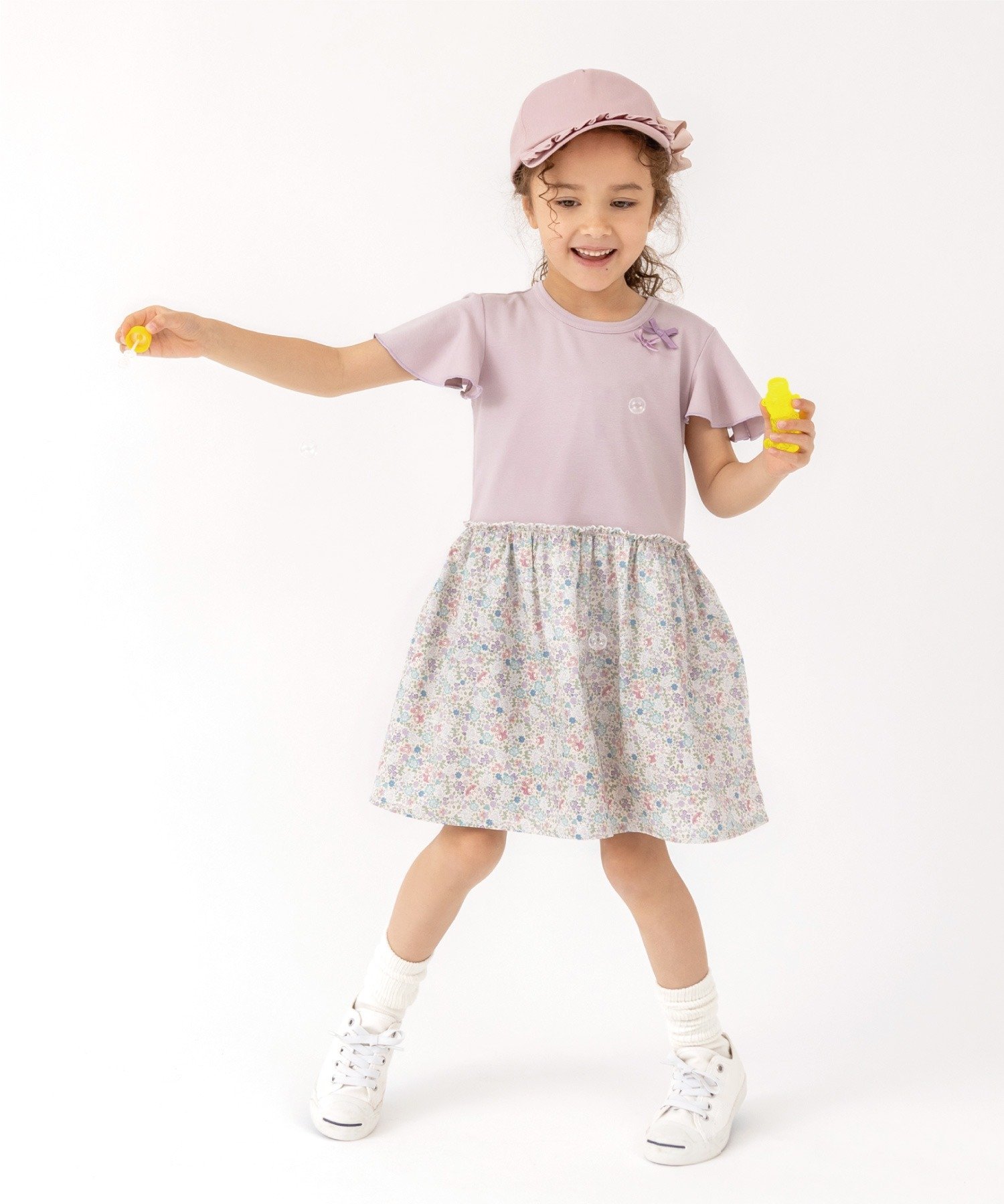 Платье с расклешенными рукавами My Melody/Cinnamoroll (110-140 см) Panpantutu, My Melody