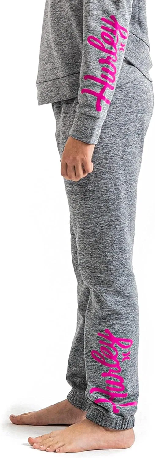 Детские спортивные брюки Hurley из мягкой вязки, Black/Beach Active