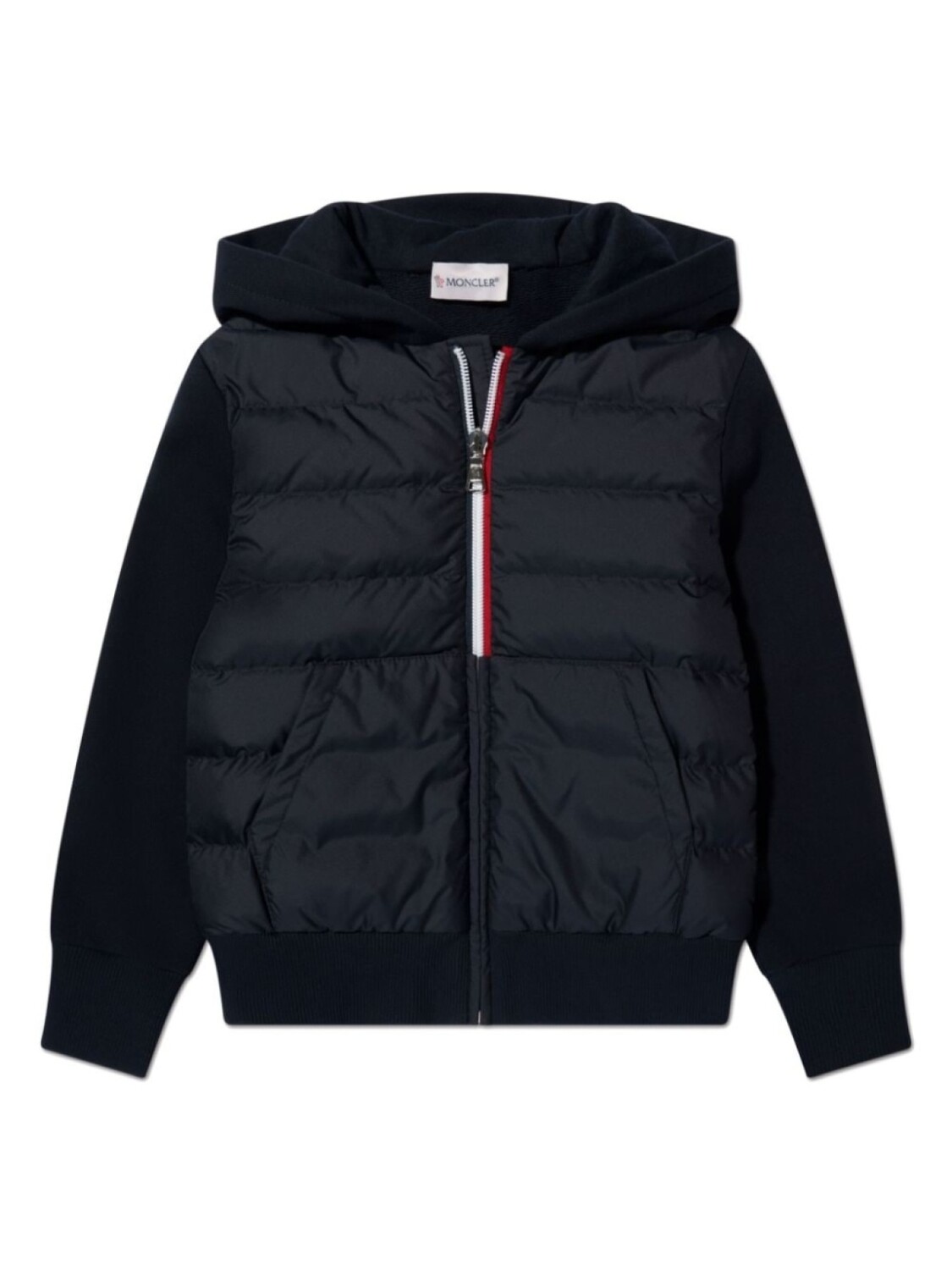 

Moncler Enfant худи на молнии, синий