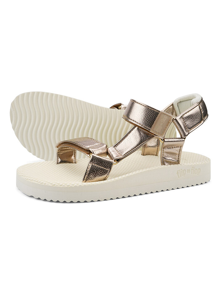 Сандалии Flip Flop Comfy, бежевый