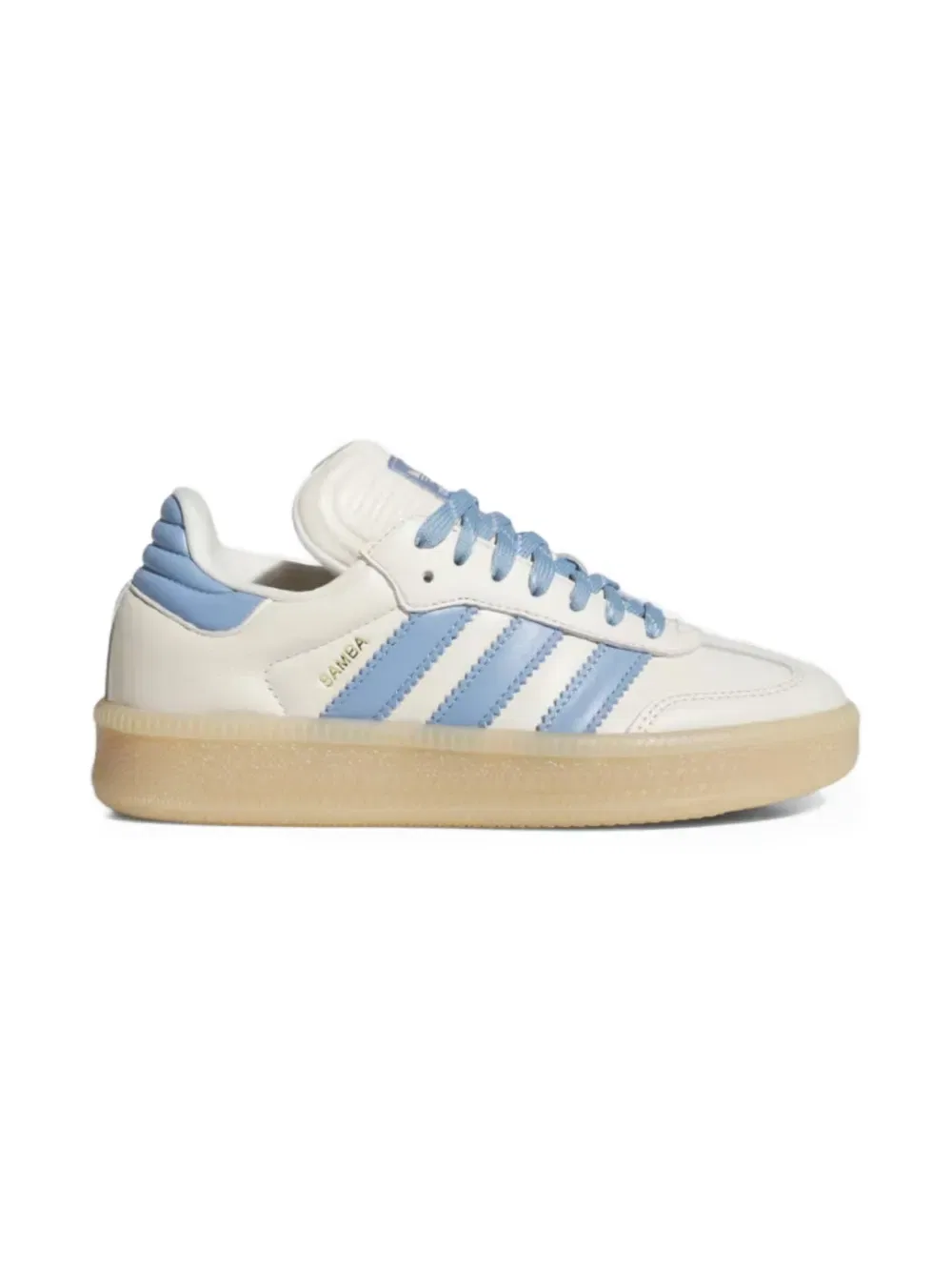 Кроссовки Samba XLG J с тремя полосками Adidas Kids, белый