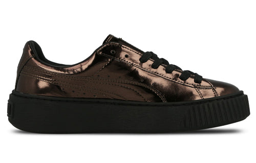 Кеды (WMNS) PUMA Basket Platform 'Metallic Bronze' 362339-03, медный — фото 2