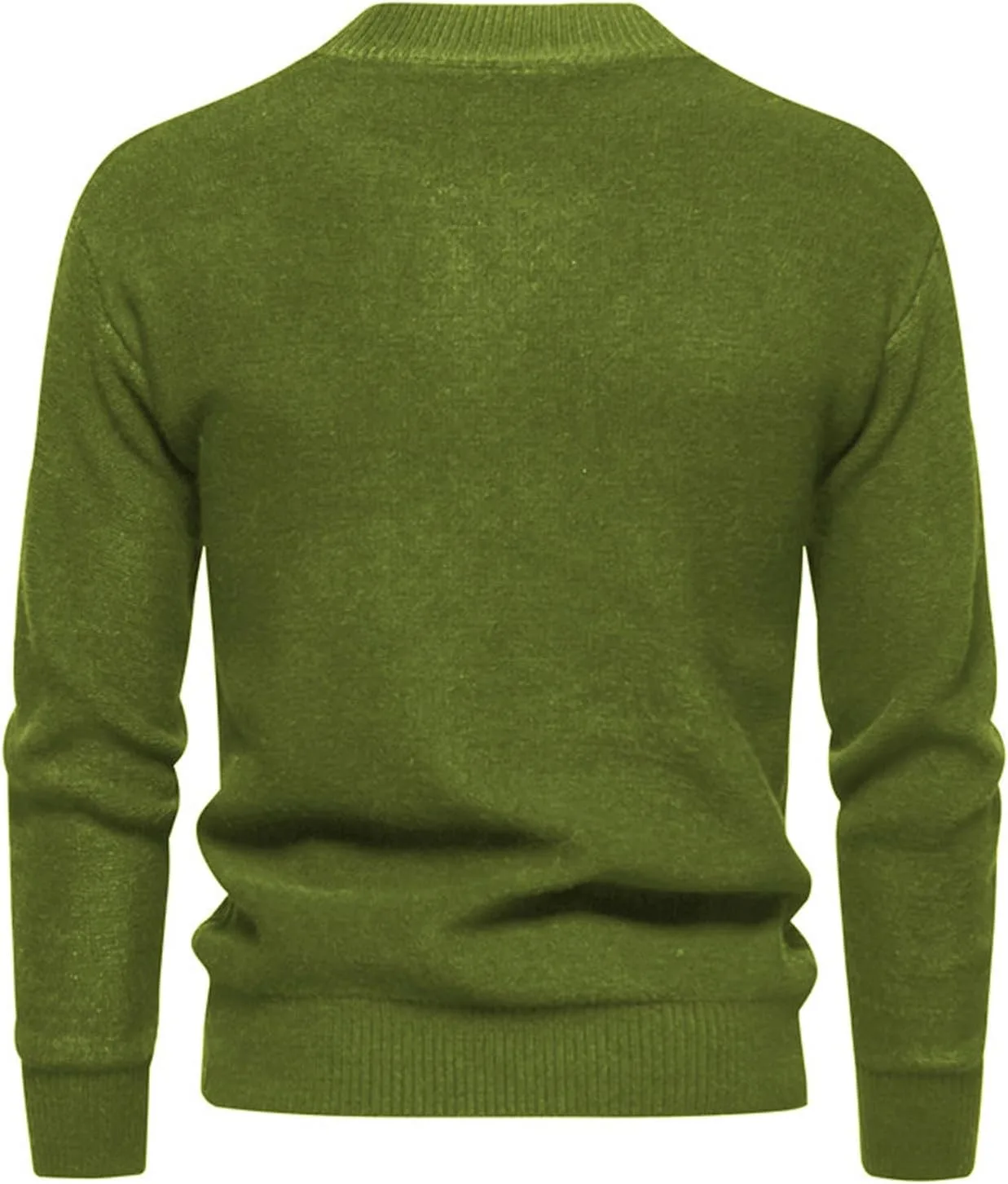 Мужской свитер Quarter Zip Pullover с классическим воротником-экипажем — фото 2
