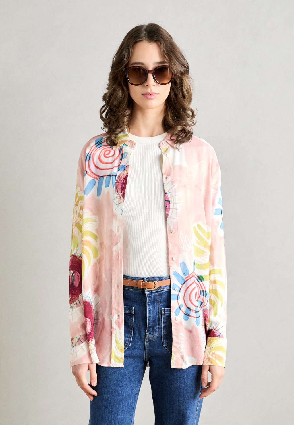 

Блузка на пуговицах PRINTED RELAXED FIT SHIRT Scotch & Soda, мультиколор