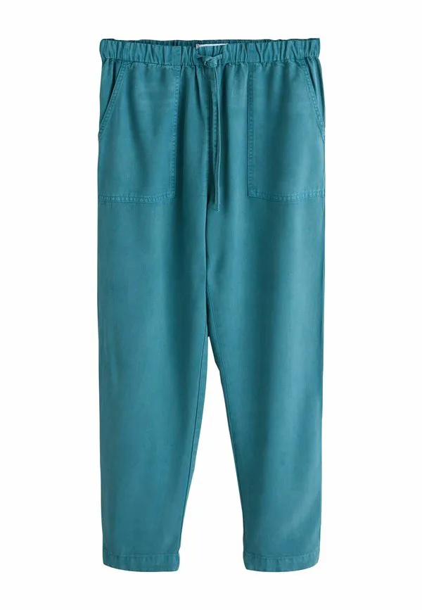 Брюки прямого кроя с зауженными штанинами Next, Teal Blue