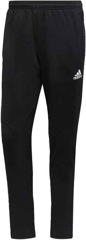 Мужские брюки Adidas Aeroready Game and Go с маленьким логотипом, зауженные книзу, черный — фото 2