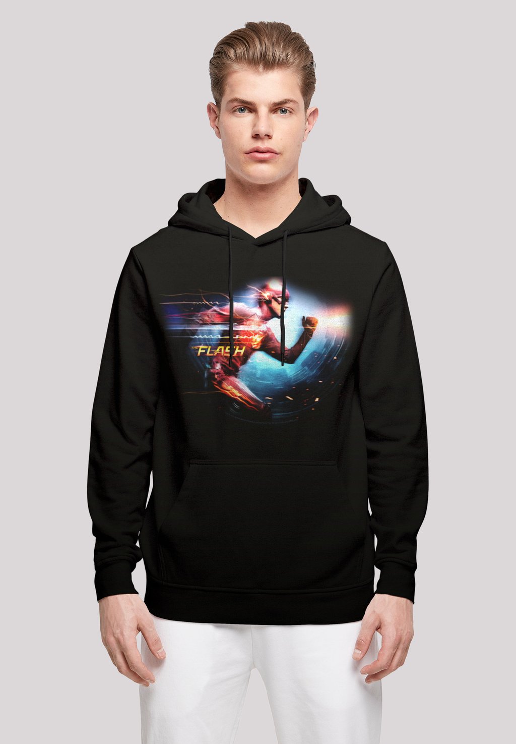 

Толстовка DC COMICS THE FLASH SPARKS - Hoodie F4NT4STIC, черный