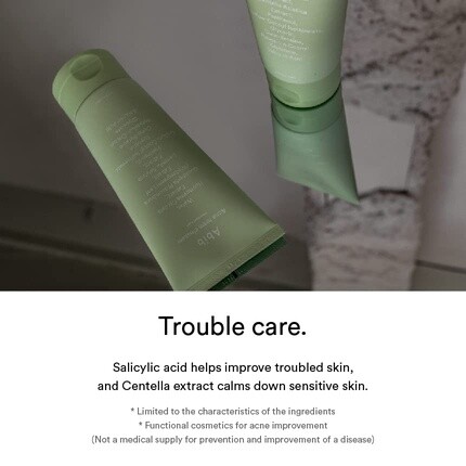 Крем для лица Abib — Acne Foam Cleanser Heartleaf Foam ,07 жидкой унции Увлажняющее мягкое кислотное, 150 мл — фото 3