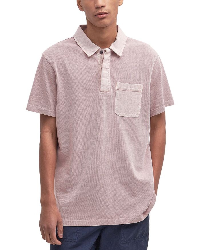 

Рубашка поло Barbour Liverton, розовый