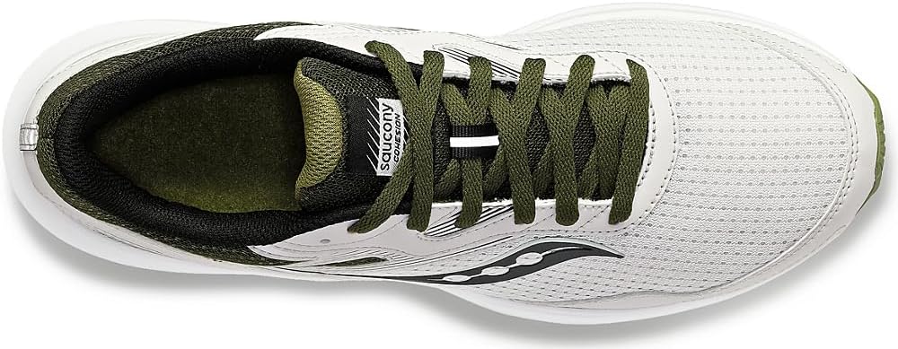 Беговые кроссовки Saucony для мужчин Cohesion 16, Concrete/Glade — фото 4