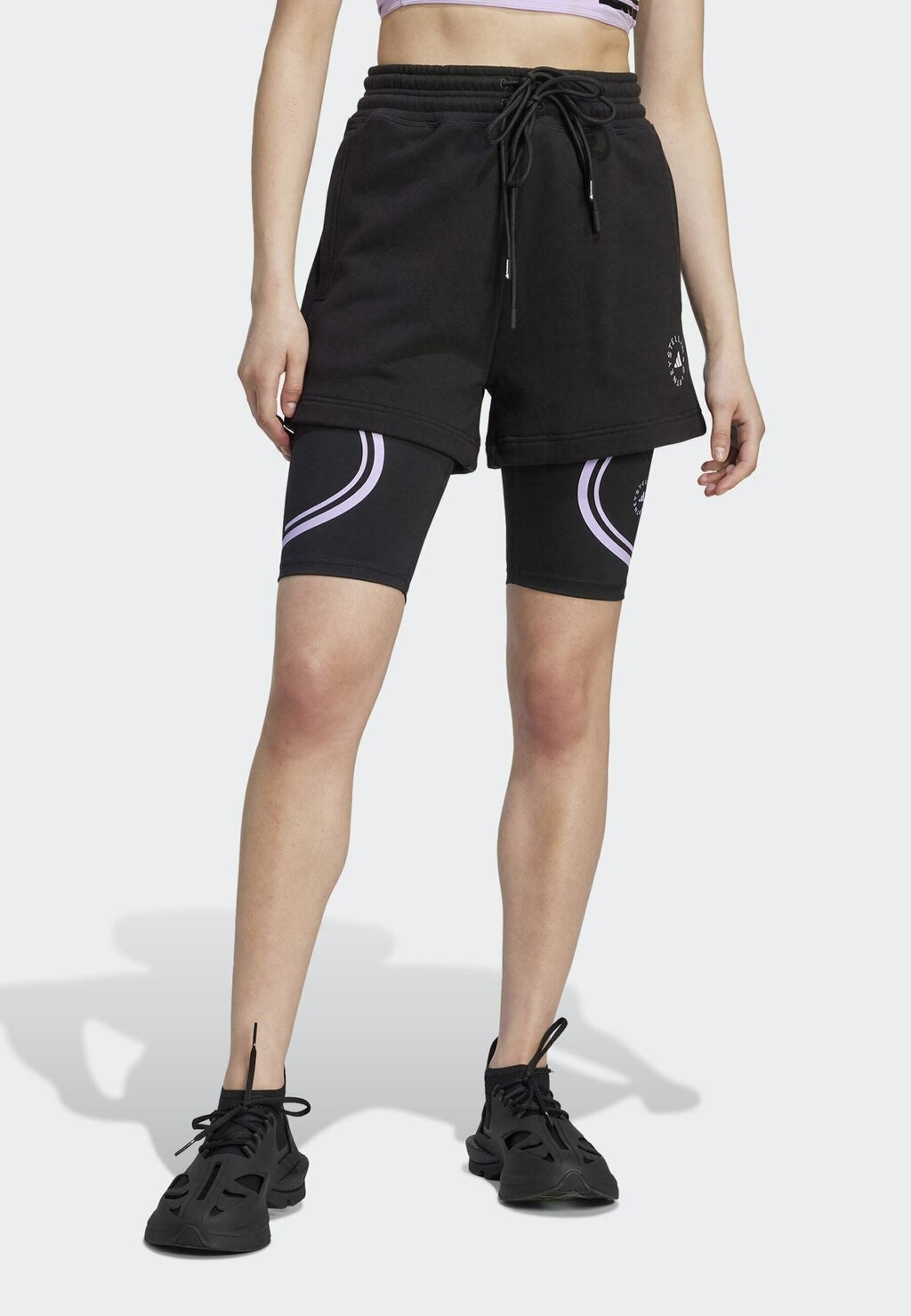 

Спортивные шорты adidas by Stella McCartney, черный
