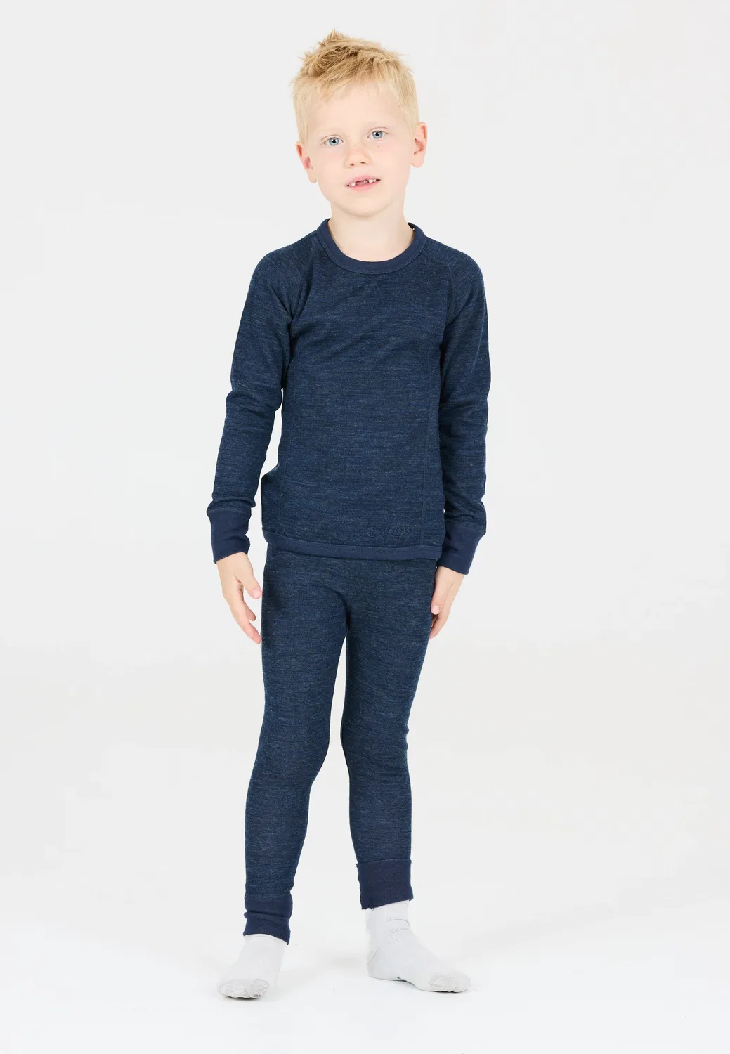 Термобелье 2-комплектное из мериносовой шерсти Zigzag, navy blazer