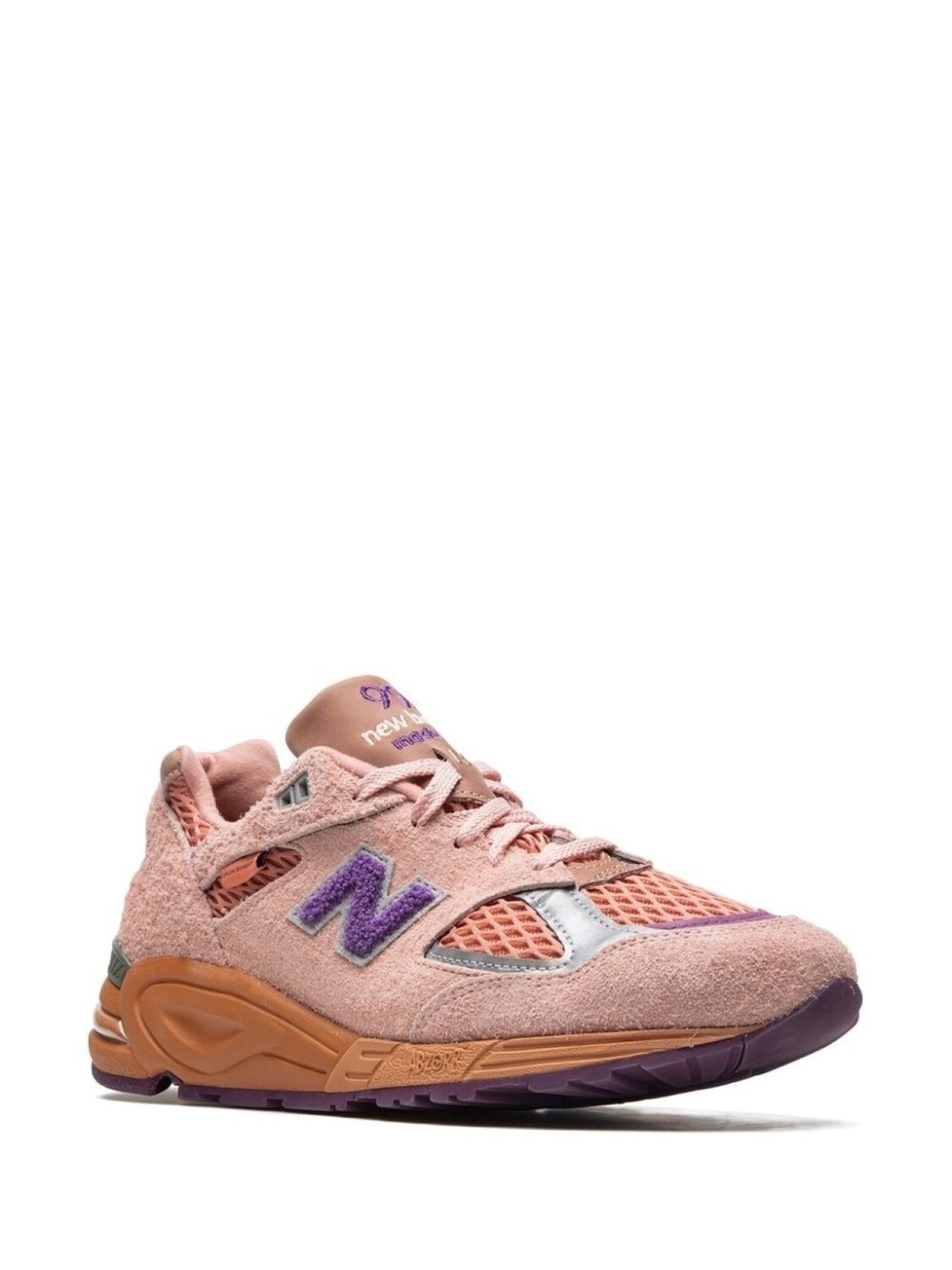 Кроссовки 990 V2 из коллаборации с Salehe Bembury New Balance, розовый — фото 2