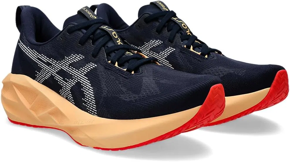 Мужские кроссовки ASICS Novablast 5, Midnight Orange Glow — фото 4