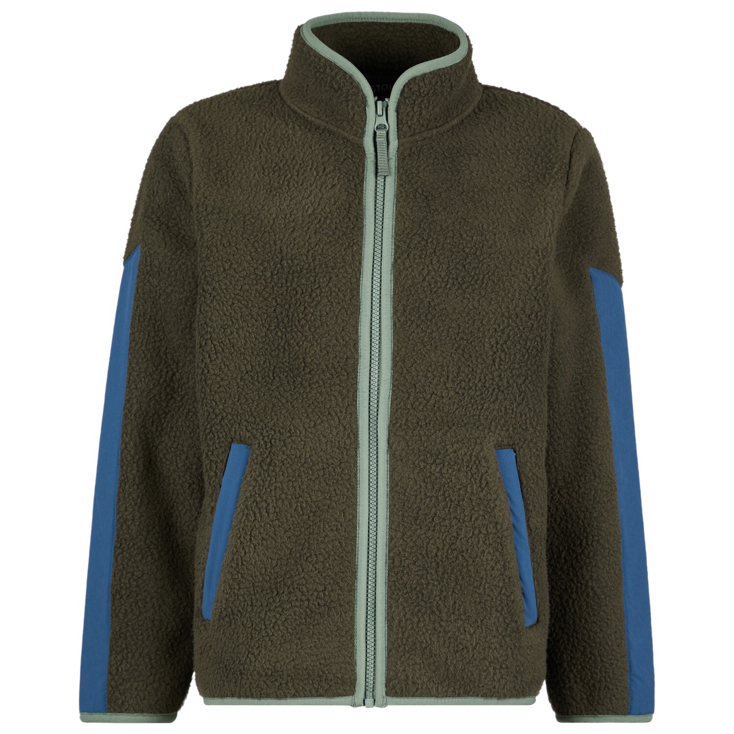 

Флисовая жилетка Stoic Kid's NorrvikSt Pile Fleece, цвет Deep Brown/Denim Blue