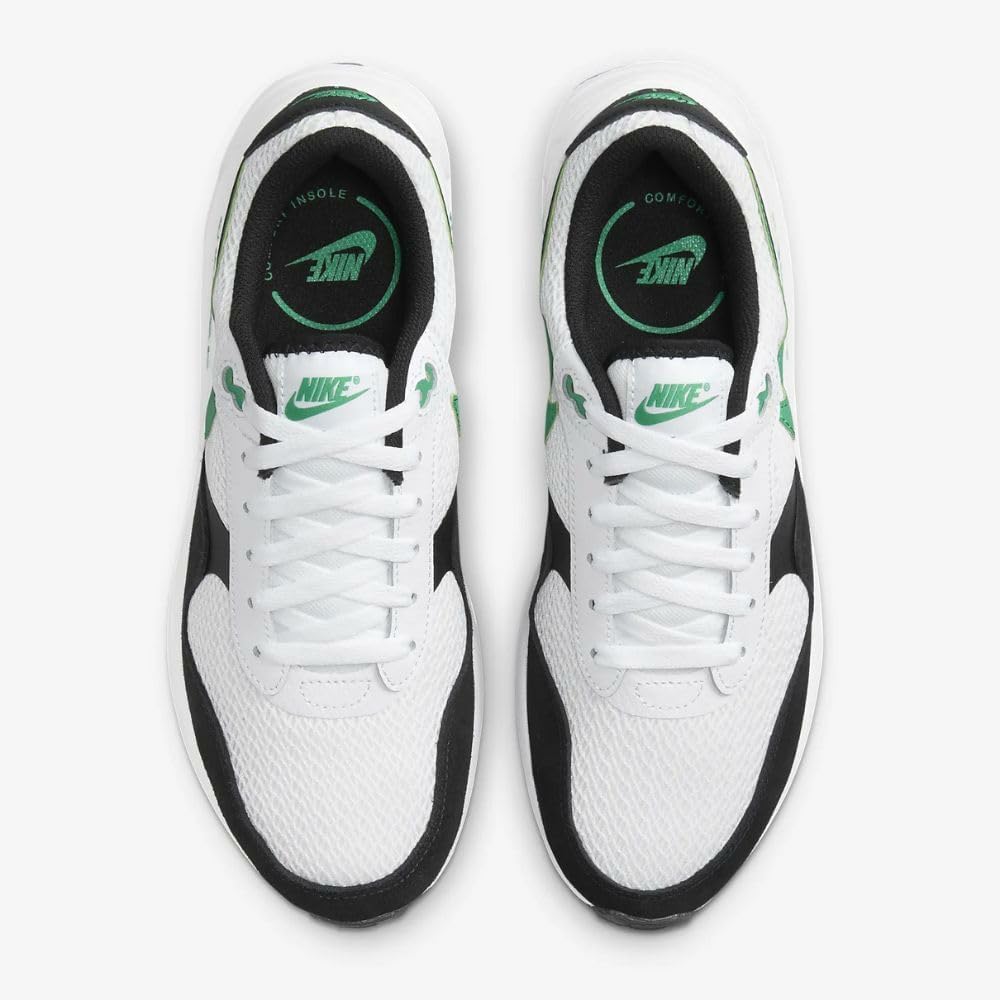 Мужские кроссовки Nike Systm, белый/черный/зеленый — фото 2
