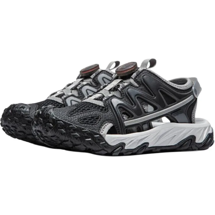 Детские сандалии Li-Ning YOUNG Long Journey YOUNG, Black/Shark Gray — фото 4